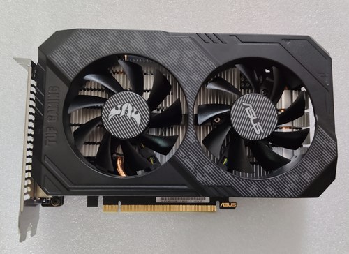 华硕GTX1650-O4G 4G游戏显卡成色很好实物图功能完好