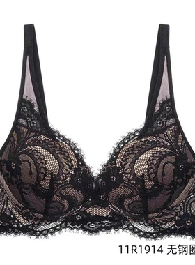 金标小胸显大水盈杯上薄下厚文胸-11R1914/16R8893