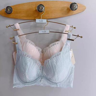 黛安正品金致人鱼系列上薄下厚杯小胸聚拢文胸16R9047/2015