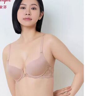 Triu/黛安摩登女郎新品前搭扣薄款内衣女软钢圈蕾丝透气文胸E0044