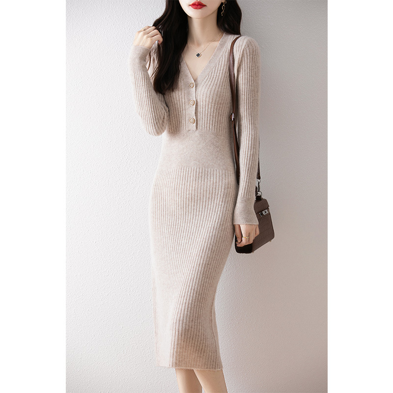 春秋季年新款收腰显瘦气质超仙女