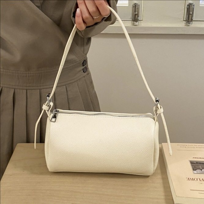 时尚高质感腋下包包女式洋气圆筒包2026新款百搭单肩包手拎斜挎包,箱包皮具/热销女包/男包,腋下包,淘宝优惠券,粉丝福利购,淘宝优惠卷