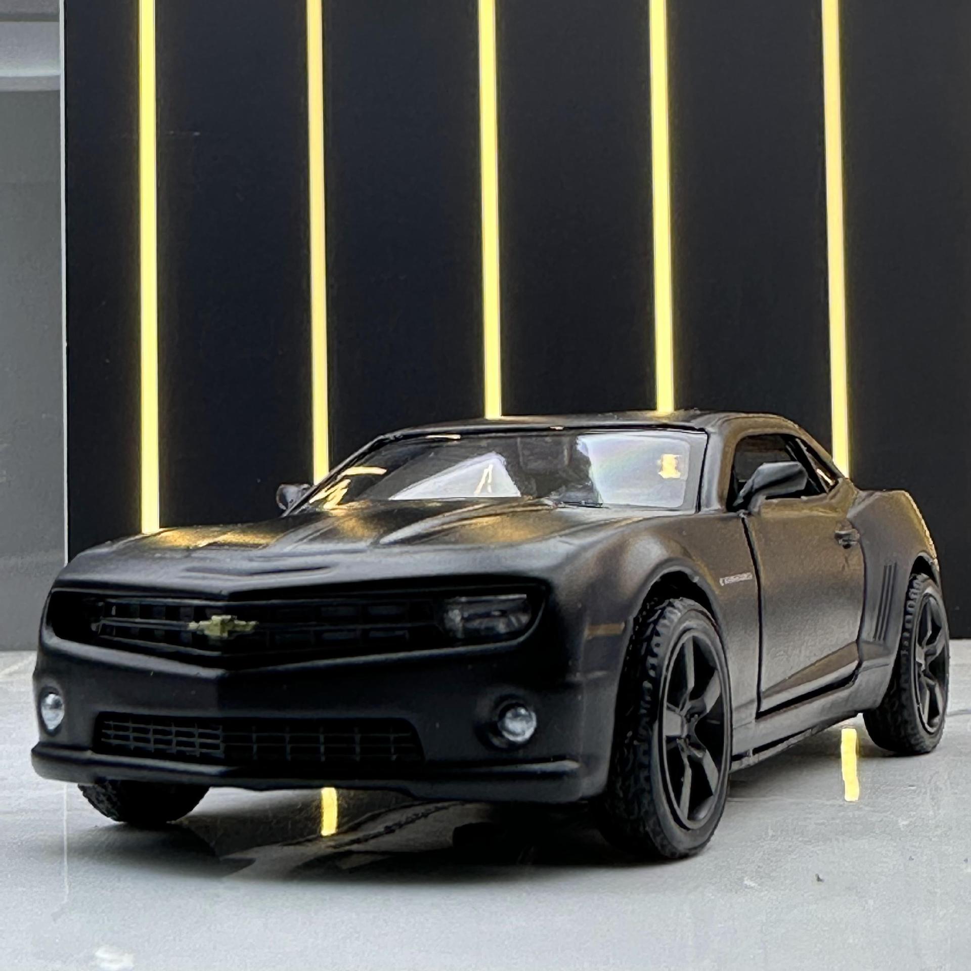 马珂垯合金车模1:36雪佛兰科迈罗迈凯伦宾利玩具跑车回力模型摆件