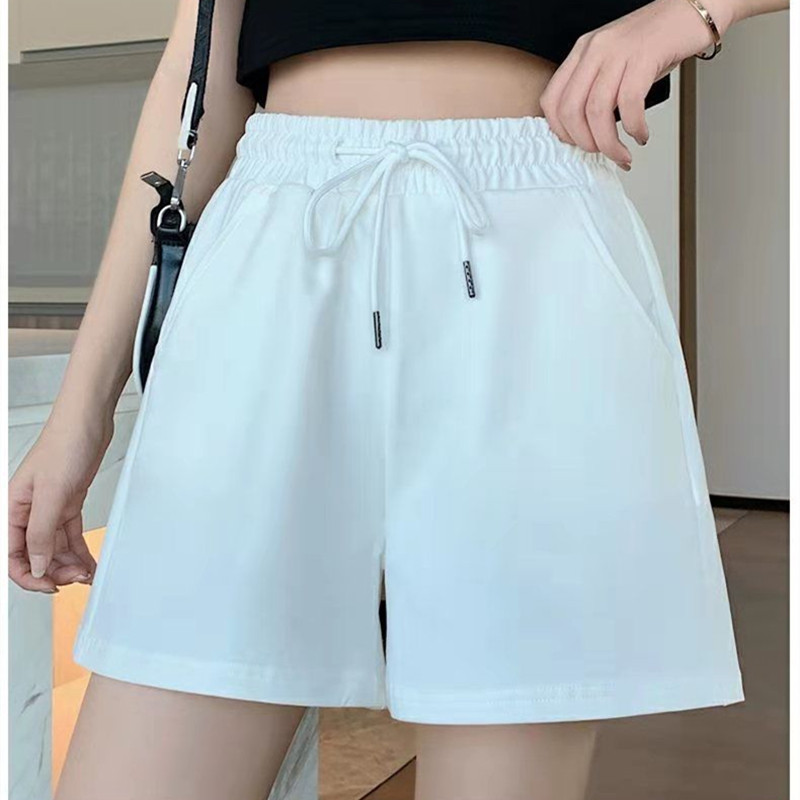 2025新款女童休闲运动短裤中大童夏季薄款高腰显瘦跑步四分裤子潮
