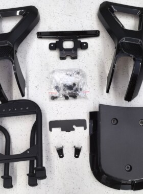 小牛MQIL/M3/MT后衣架附件包短尾延长套件后衣架左侧右侧上盖板