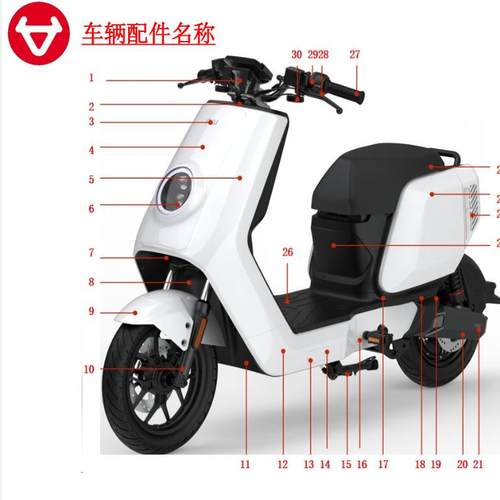 小牛NT外壳车壳烤漆件