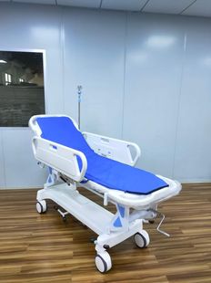 医用转运车门诊急诊抢救床升降胃镜检查床ABS手术对接不锈钢平车
