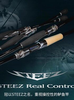 25款DAIWA达亿瓦STEEZ RC史帝兹路亚竿泛用鲈鱼竿四弟子达瓦钓竿