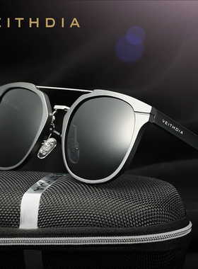 Veithdia/威斯．蒂亚 铝镁款太阳镜男士偏光镜韩版墨镜女旅游眼镜