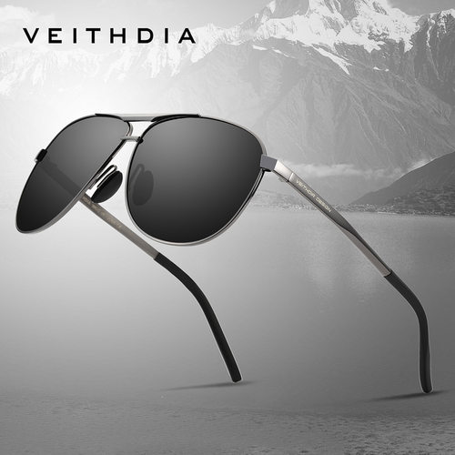 Veithdia/威斯．蒂亚 太阳镜男可配近视墨镜防紫外线眼镜型偏光镜