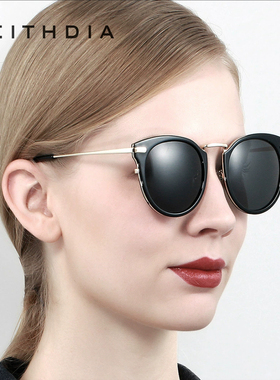 Veithdia/威斯．蒂亚 偏光镜女士墨镜太阳镜防紫外线可定制近视镜