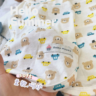 清凉BABY熊背心犬猫防晒衣服宠物春夏服饰棉纱小狗法斗比熊居家服