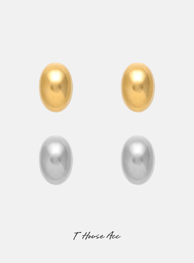 极简风法式金豆豆耳钉 小巧精致冷淡风ins百搭耳环高级感气质耳饰