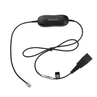 jabra捷波朗耳机配件 GN1200 QD连接线 话务耳麦电话配件适配器