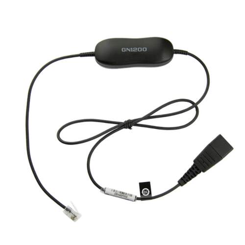 jabra捷波朗耳机配件 GN1200 QD连接线 话务耳麦电话配件适配器
