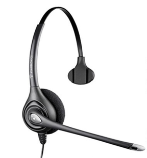 Plantronics hw251n防噪头戴电脑专用有线带麦电话耳机 缤特力