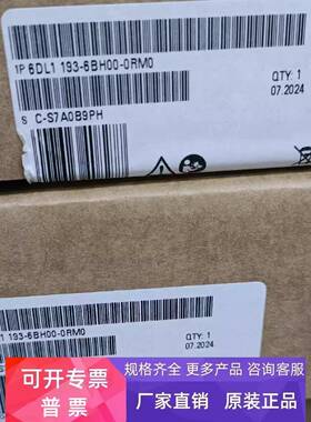 6DL1193-6BH00-0RM0西门子ET200SP模块6DL11936BH000RM0全新正品