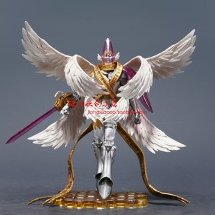 数码宝贝手办二次元神圣天使兽摆件动漫模型潮玩礼物