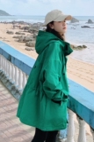 【现货】2202秋装新款宽松休闲工装风衣短外套255-2202-P145控198，女装短外套，浙宝288（原255）