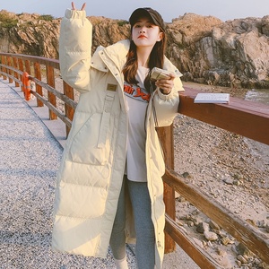 【新款】255-2262-P195控288学院风长款面包服衣女服,韩国胖女孩穿搭图片