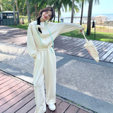 运动套装短款韩版时尚休闲球服套装秋季夹克学生炸街春秋小个子，女装套装/套裙，浙宝288（原255）