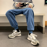 日系裤子男款春秋季学院风潮牌痞帅宽松大码束脚卫裤潮流休闲长裤，商品下架区，星座216(原A116)