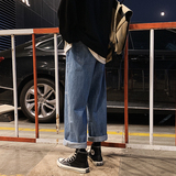 @港风秋季牛仔裤老爹裤宽松休闲裤子N99-P60，男装牛仔裤，星座216(原A116)