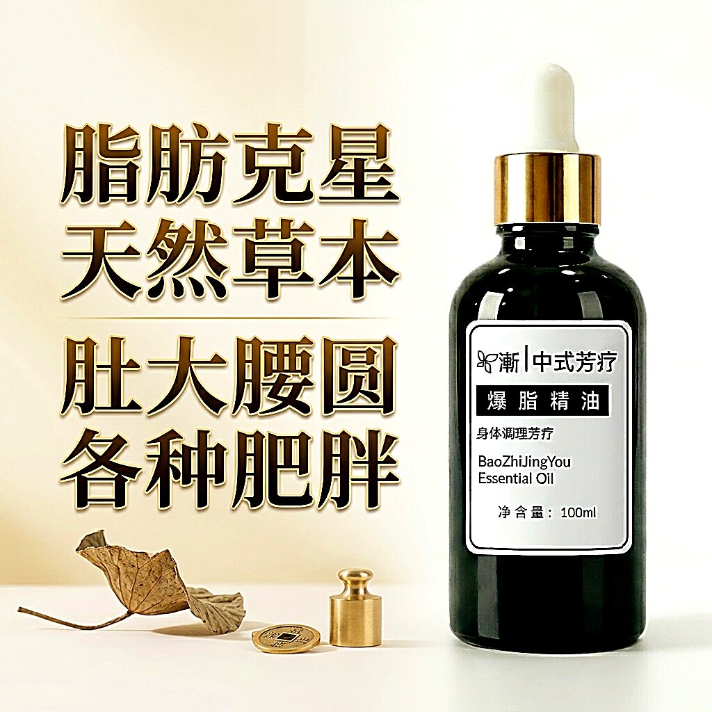 【申申定制】渐 中式芳疗精油爆脂精油 全身禁制 速性剪腰肚子