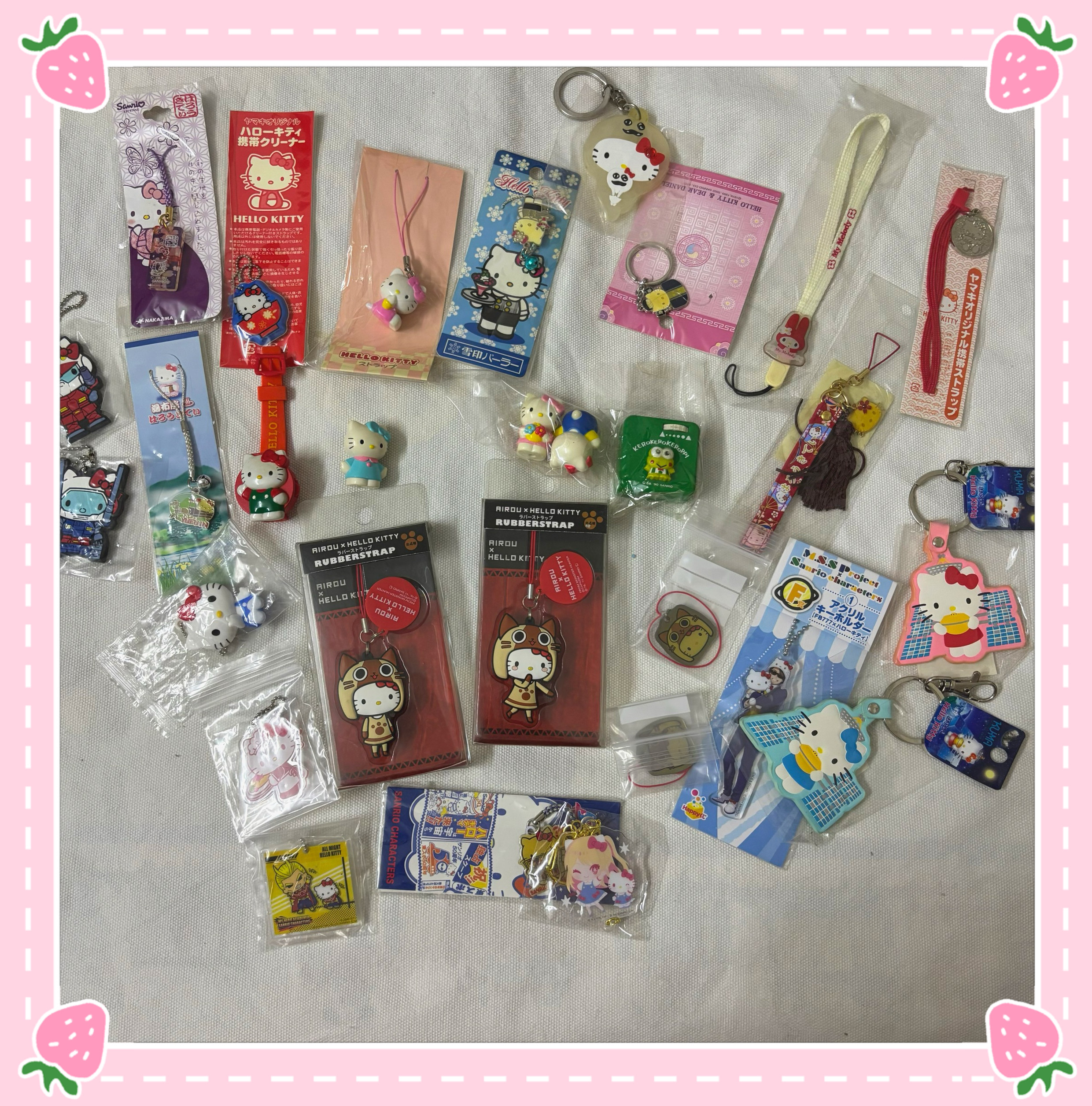 【小衣橱杂货铺】日本带回中古三丽鸥HelloKitty挂件挂饰,服饰配件/皮带/帽子/围巾,包挂件,淘宝优惠券,粉丝福利购,淘宝优惠卷