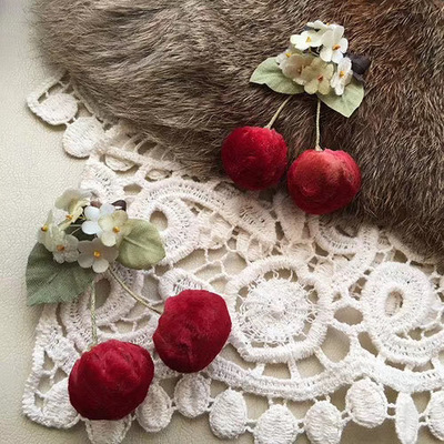 日本设计师手作风森系饰品胸针