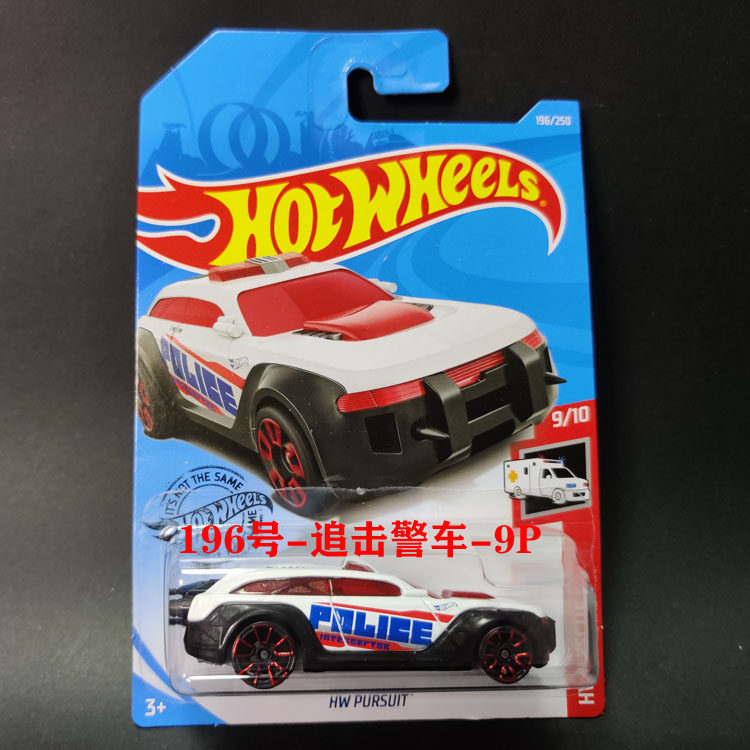 196号-追击警车9P美泰风火轮火辣小跑车合金车模型儿童玩具2019款在类目 玩具/童车/益智/积木/模型, 静态模型, 车模中 - 来自Buy2taobao.com提供专业的淘宝代购服务