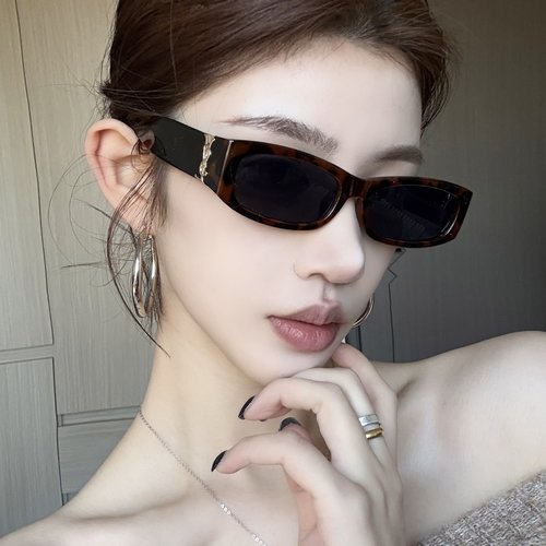 豹纹偏光防晒显瘦太阳镜欧美辣妹