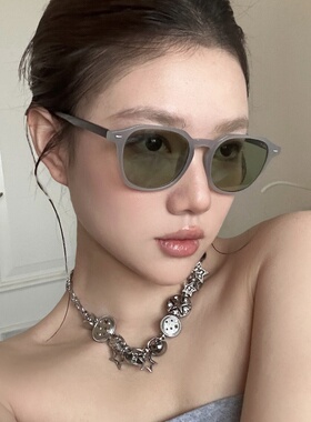 2025新款超轻仿木纹太阳眼镜女潮