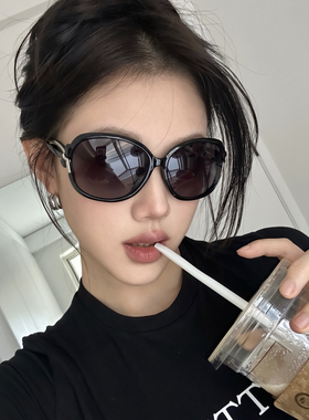 复古千禧辣妹大框防UVB墨镜