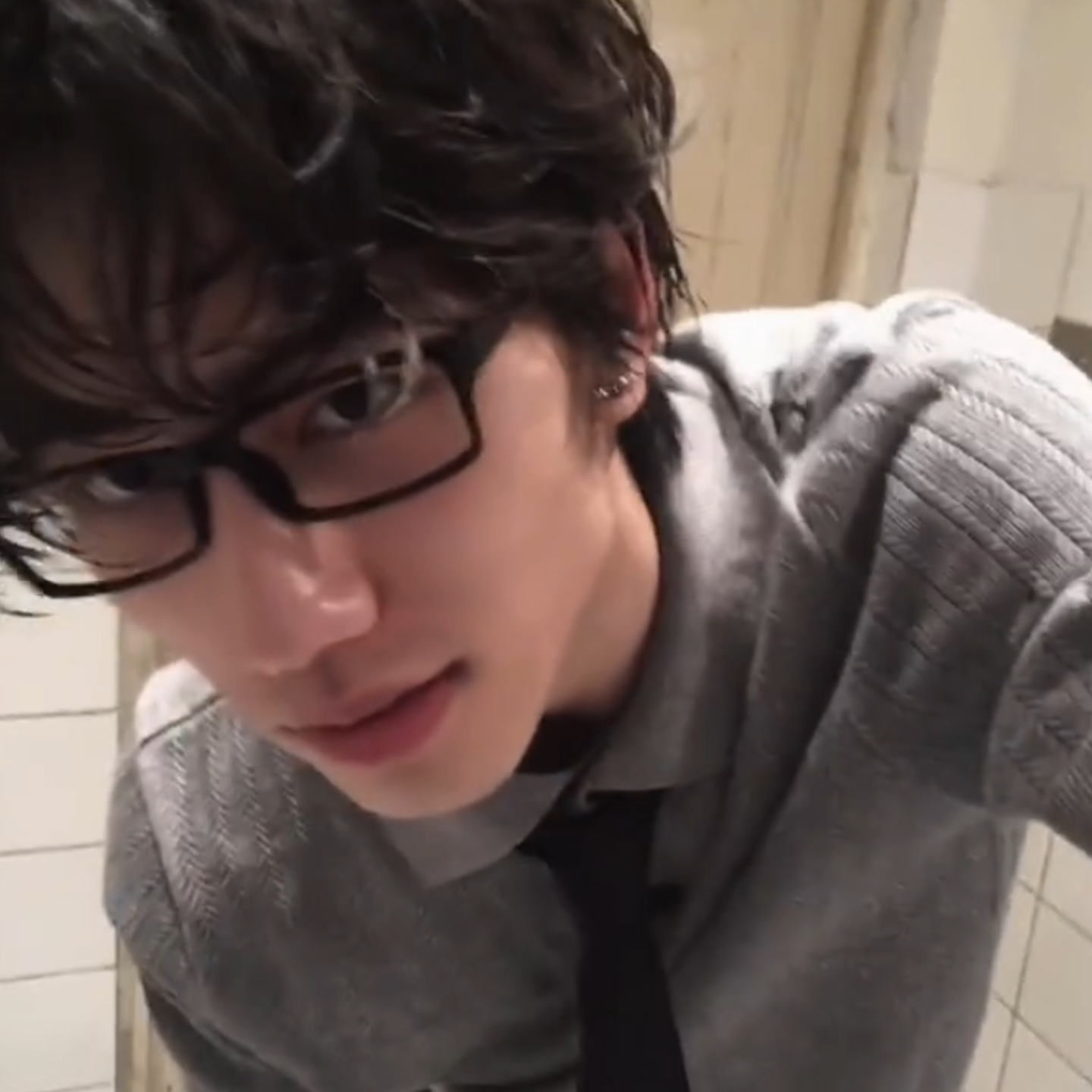 日系复古小方黑框眼镜可配近视男