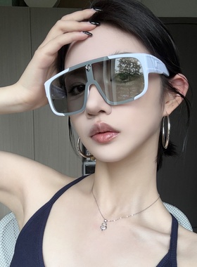 超大框近视眼镜套镜防紫外线墨镜