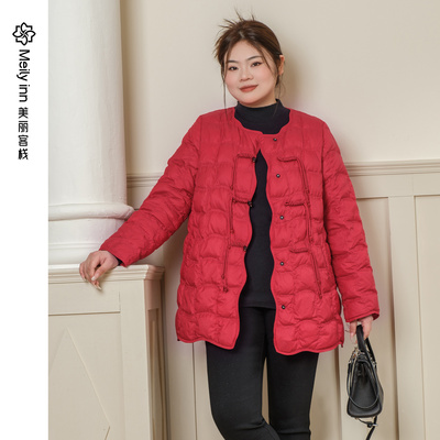 美丽客栈短款秋冬经典轻薄鹅绒服