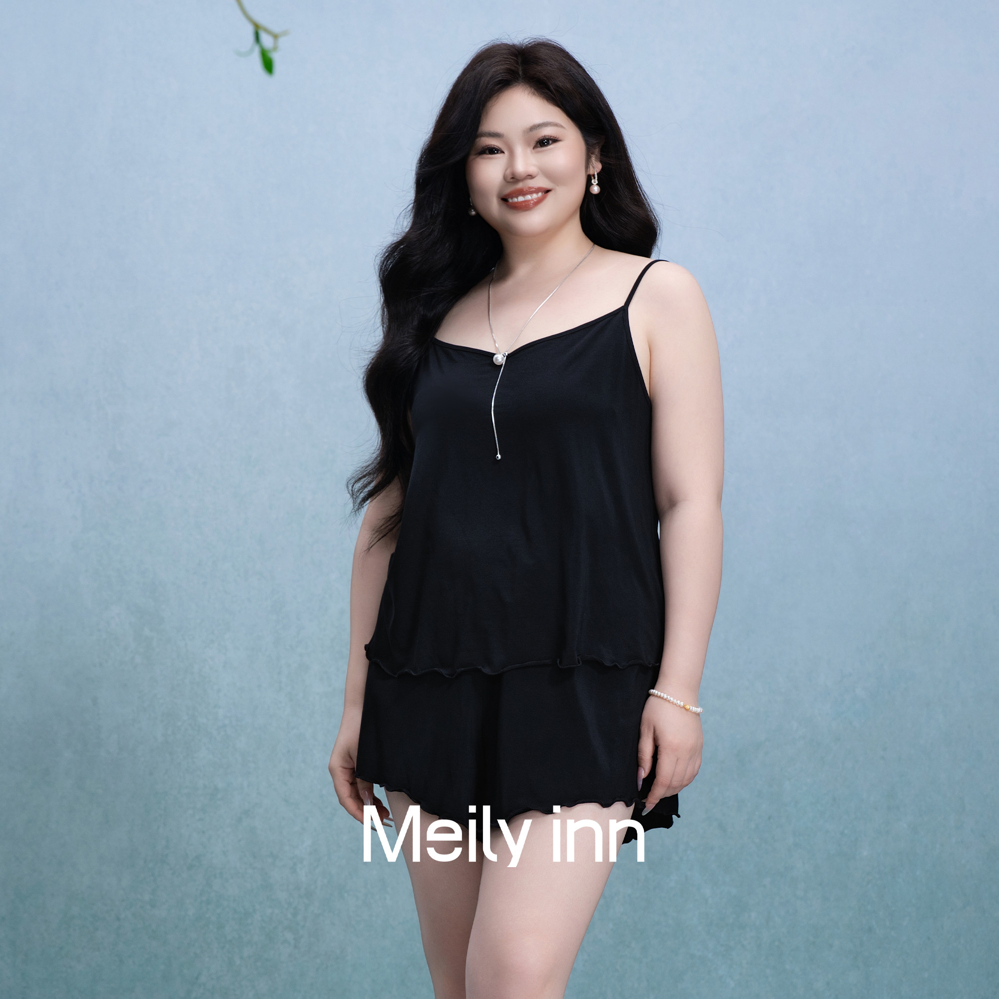 美丽客栈原创高端大码女装内搭美背吊带背心上衣女夏外穿无袖夏季