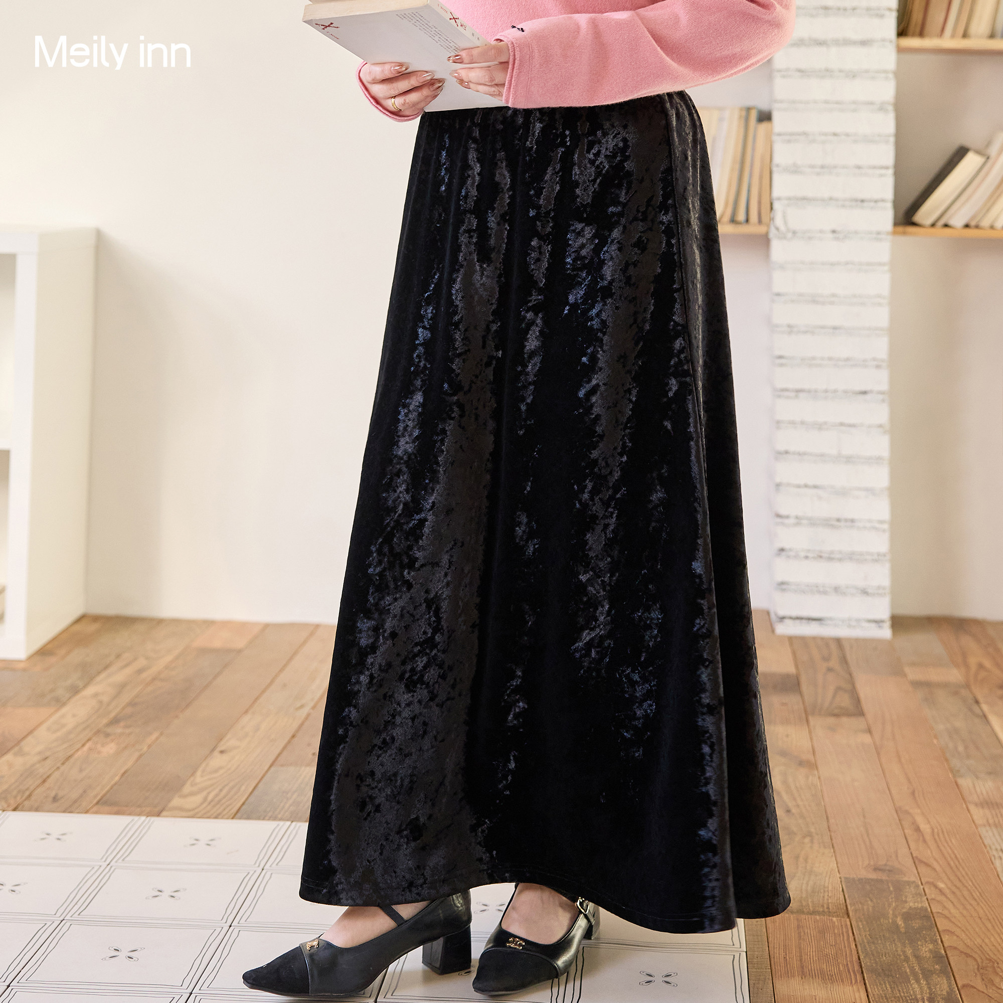 美丽客栈高端大码女装冬裙女款2026新款胖mm200斤质感轻奢半身裙,女装/女士精品,大码半身裙,淘宝优惠券,粉丝福利购,淘宝优惠卷