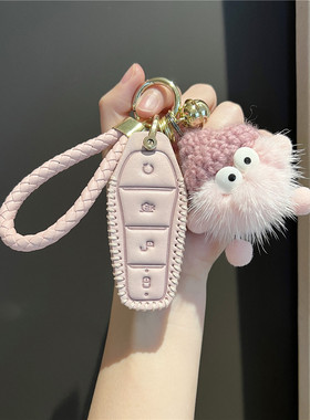 比亚迪钥匙套海豚宋plus秦dmi汉ev元pro唐海豹06车up扣gt海鸥L女