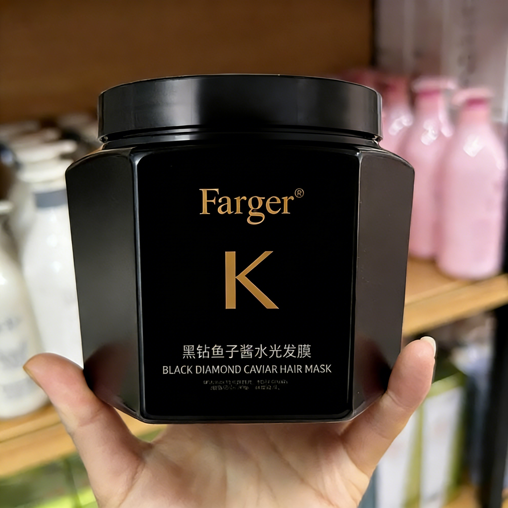 farger发歌鱼子酱发膜改善干枯蛋白焗油膏修复补水营养护发素正品