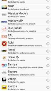 GSW,GW,AV,AK,scale75水性漆 颜色对照 包含其他品牌颜色对照方法