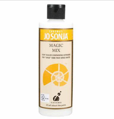 JO SONJA‘S丙烯颜料JS 神油 调和剂 MAGIC MIX MEDIUM 250ML笔涂