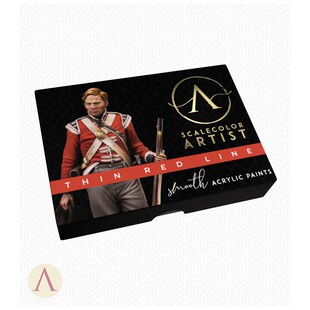 Scale75 Artist SSAR-05 THIN RED LINE 艺术家牙膏 红色警戒套漆