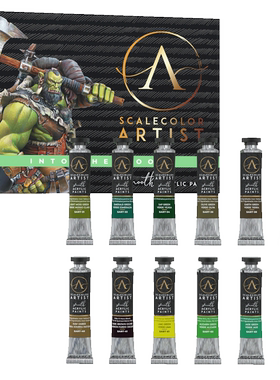 Scale75 Artist 12色SSAR-026 INTO THE WOODS艺术家牙膏绿色套装