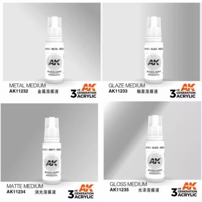 AK3水性漆夜之工坊光泽釉面裂纹