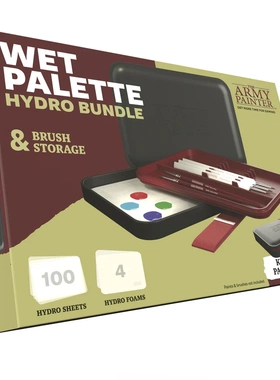 The army painter 进口战锤人像笔涂漆用湿盘二代AV/AK/AP/JS适用