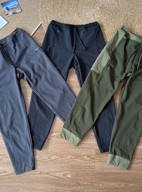 2025秋冬巴塔平替户外运动风速干裤男防水束脚裤抽绳休闲长裤pata