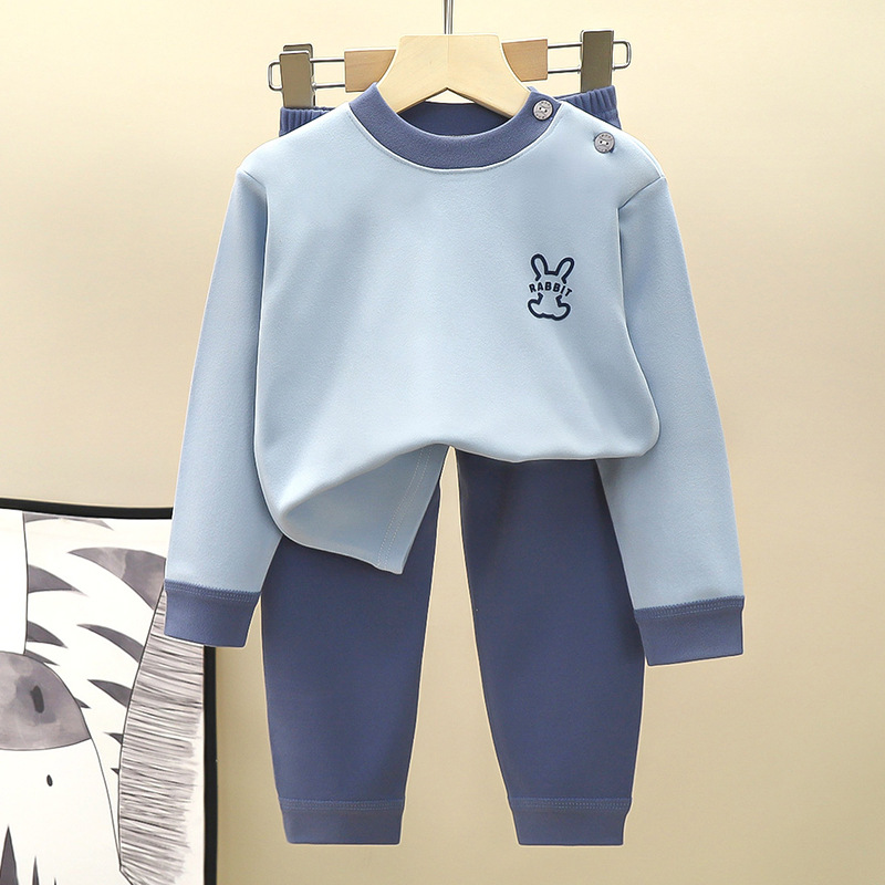 【2折专区】折扣店撤柜|亲子装秋季中小童保暖卡通德绒家居服套装