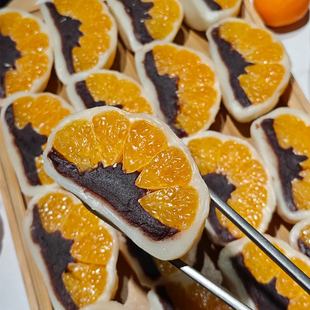 济州岛橘子大福水果DIY麻薯网红餐厅甜品套餐小吃雪媚娘餐厅商用